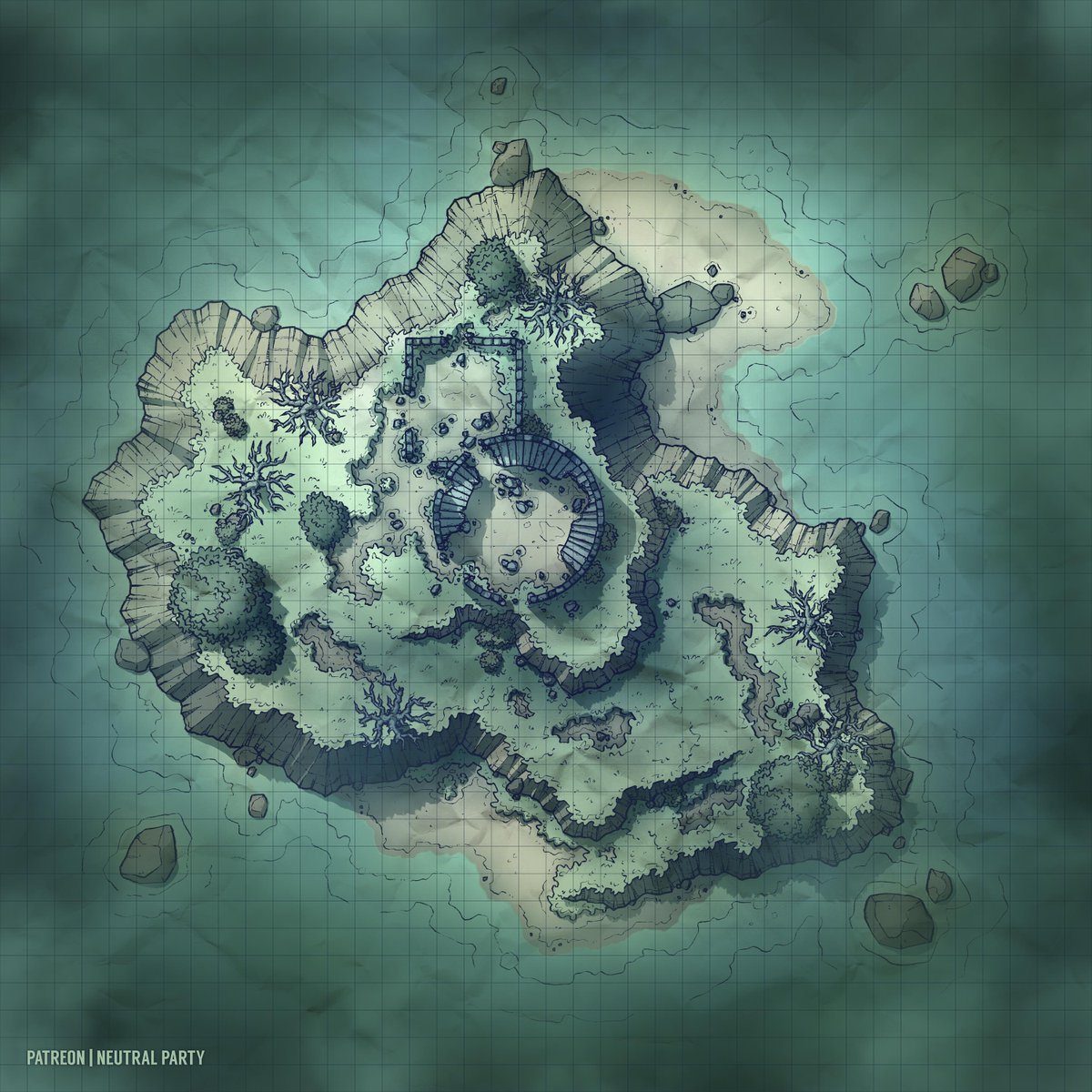 NeutralPartyArt's tweet photo. This looks like just the kind of place the villagers down the coast are terrified of but actually is home to some guy with a fishing pole &amp; a tent then you go talk to him &amp; he tells you to clear out before nightfall cause thats when all the pirate ghosts come out #dnd #pathfinder https://t.co/QTKyDyWug2