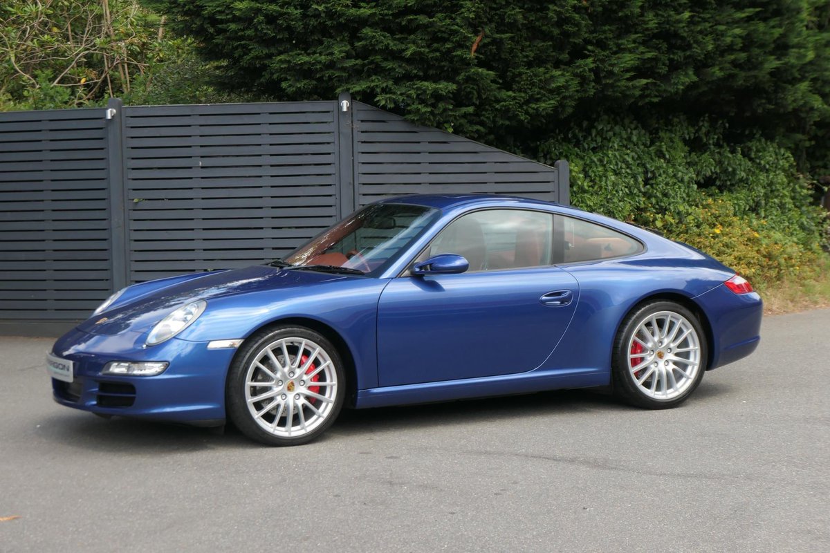 ParagonPorsche's tweet photo. Now Sold: Porsche 911 Carrera 2 S Coupe (997) in Cobalt Blue with Terracotta leather sports seats ✅ https://t.co/fpuyJjnmcz