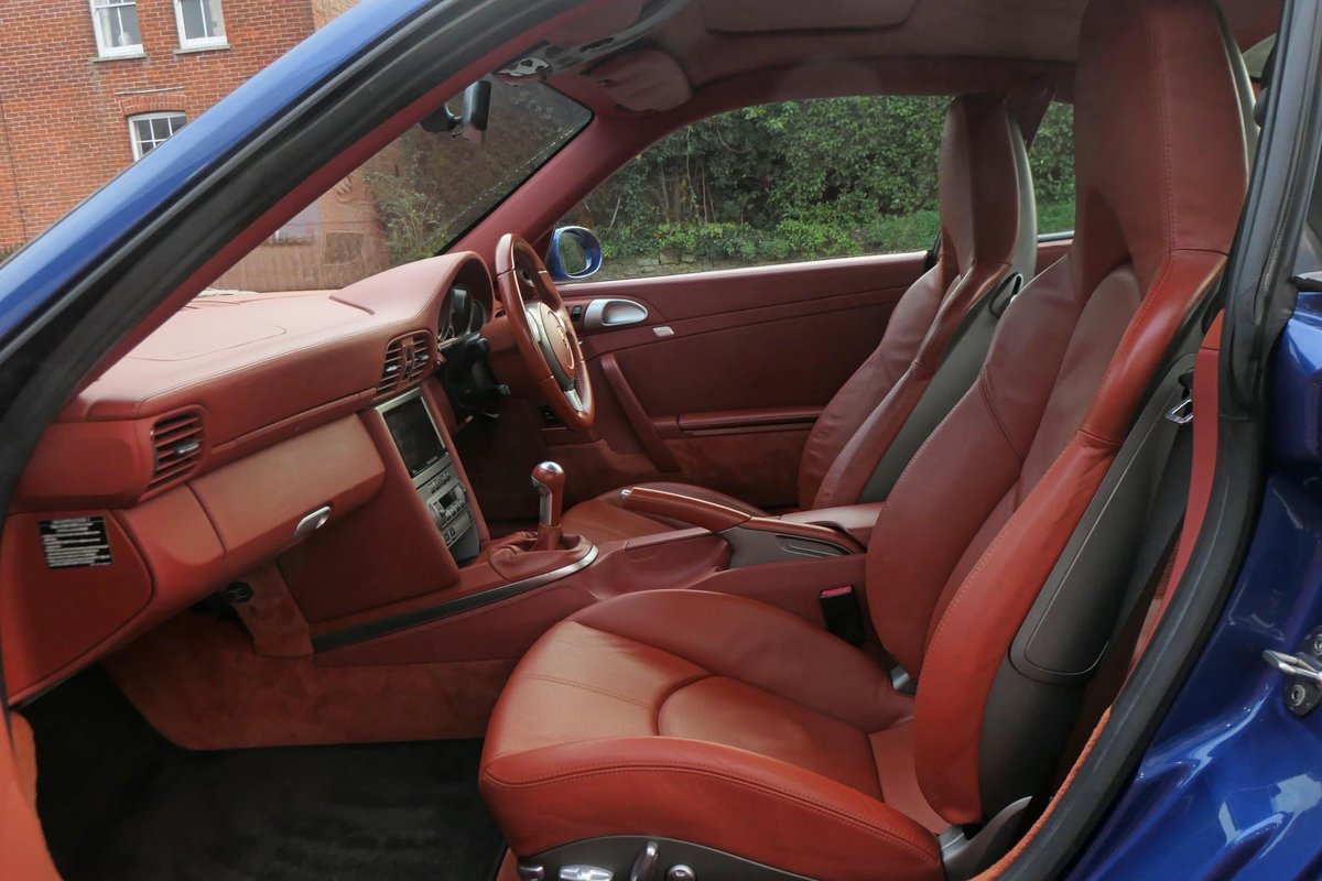 ParagonPorsche's tweet photo. Now Sold: Porsche 911 Carrera 2 S Coupe (997) in Cobalt Blue with Terracotta leather sports seats ✅ https://t.co/fpuyJjnmcz