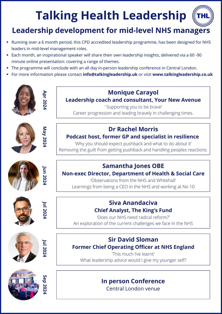 Talking Health Leadership tweet media