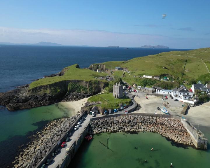 RTENationwide's tweet photo. We head to Clare Island to hear about a new online healthcare system designed to improve life for the 160 islanders on #RTENationwide tonight, Monday 8th July @RTEOne 7pm @Clare_island @MayoHour @themayonews @MayoDotIE @MayoCoCo @roinnslainte @HSELive @rte RT https://t.co/LKS3iOtFya