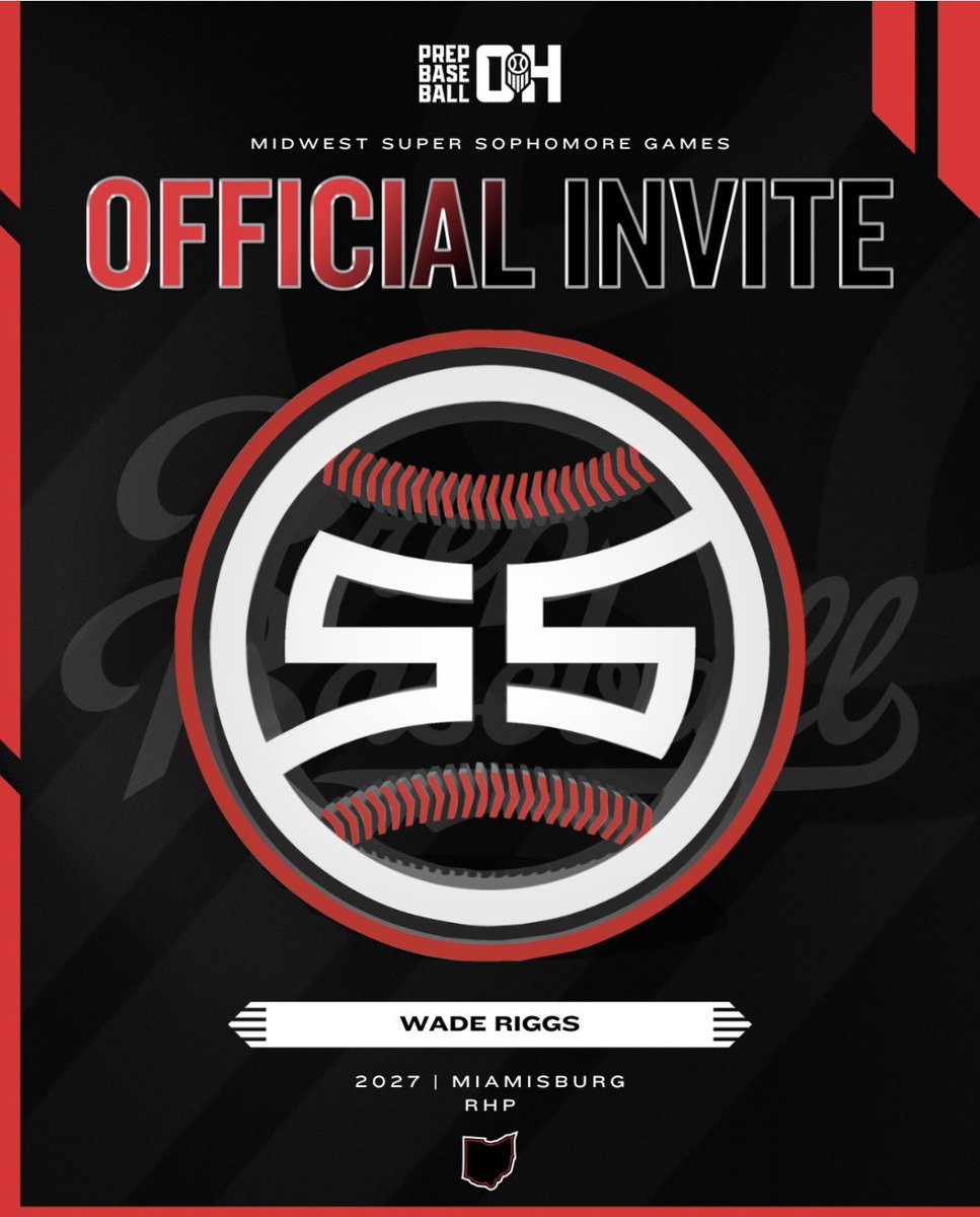 Thank you for the invite <a href="/weldyprep/">Kyle Weldon</a> <a href="/PrepBaseballOH/">Prep Baseball Ohio</a> to the Midwest Super Sophomore Games,  can’t wait to compete. <a href="/BJE2027Hernon/">BJE 2027 Hernon</a> <a href="/BaseballBurg/">Miamisburg Baseball</a>