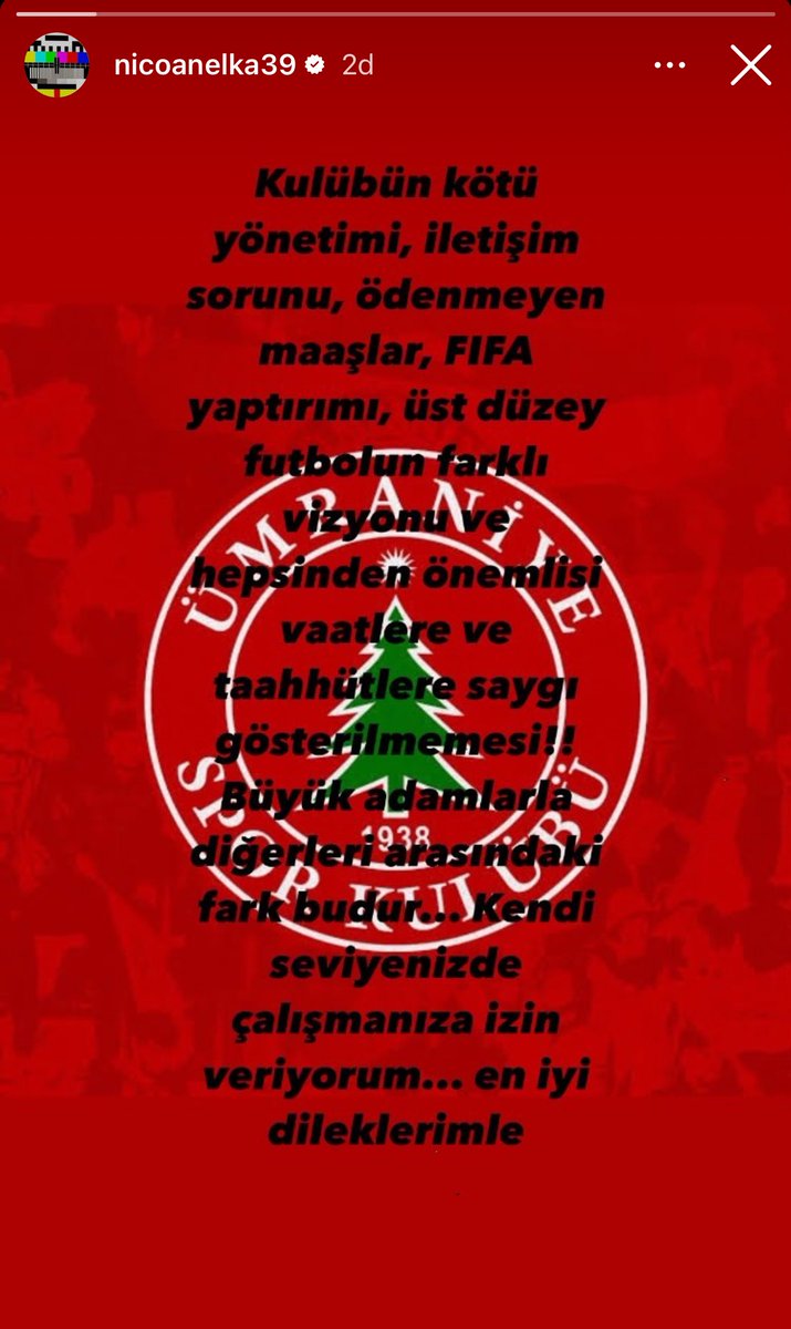 Nicolas Anelka, Ümraniyespor'dan ayrıldı!