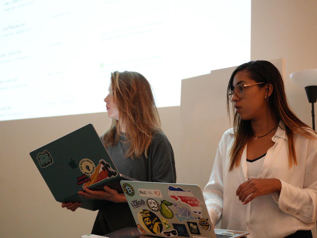 The only way forward is to keep loving what you do and surround yourself with people who help you grow!

Had a blast doing this <a href="/hodhodl/">fouad</a> workshop at <a href="/planb_network/">Plan ₿ Network</a> with my bff <a href="/annahhodl/">Anna</a>