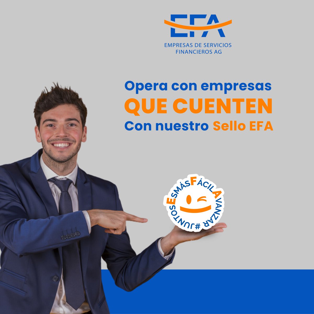 AsocEFA's tweet photo. Elige operar con empresas establecidas en el mercado. Compara y cotiza, pidiendo que te expliquen todos los costos asociados a cada operación.
En EFA, trabajamos por un sistema financiero más seguro e informado.
#efa #efacl #juntosesmasfacilavanzar #financiamientoparapymes https://t.co/Gkyt8XN9Tn