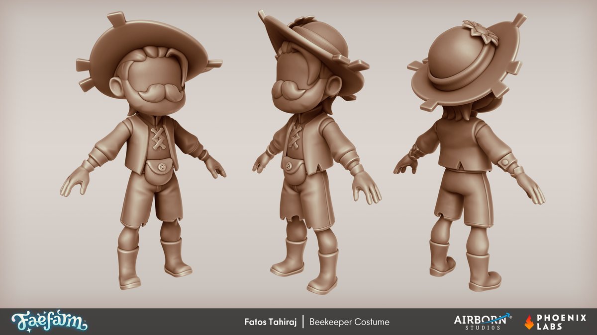 airbornstudios's tweet photo. 3D work by @munniwunni, Chloé Labbé &amp; Fatos Tahiraj. Concepts provided by the wonderful @FaeFarm at Phoenix Labs! Thank yooouuu! 😘 #faefarm #gameart #3dart #3dmodeling 2/2 https://t.co/RPVEK9vjHV