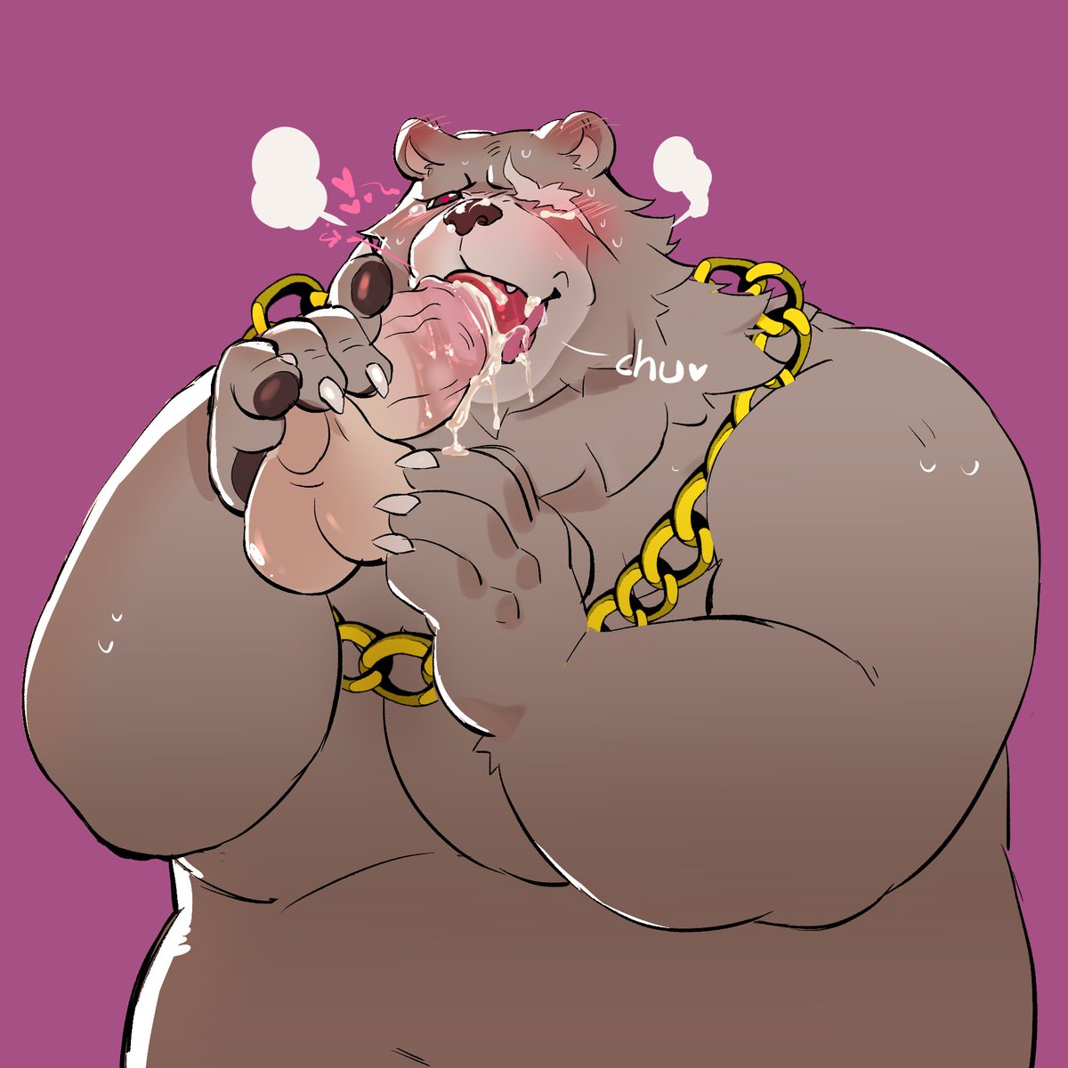 🐻🥛 ＃nsfw  #furryartist