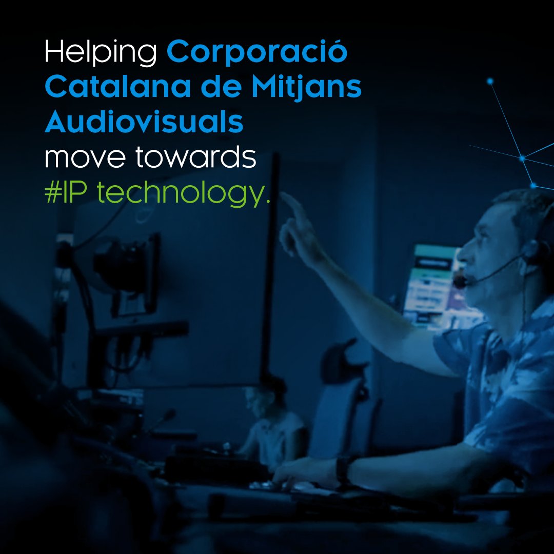 nevioncorp's tweet photo. Alongside @sonyproeurope, we helped Corporació Catalana de Mitjans Audiovisuals transition to #IP technology. Our #VideoIPath solution, part of the #NetworkedLive offering, controlled various SDI & IP equipment, enhancing their infrastructure.
Learn more: https://t.co/6RsQWiNwEv https://t.co/AY3tK9EHZQ