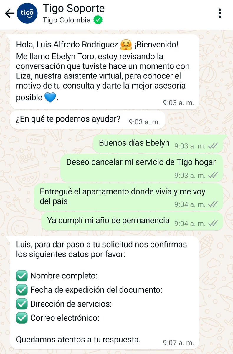 Alfredorod27's tweet photo. @Tigo_Colombia @Superservicios Miren como me "Maman gallo" para no retirar el servicio @Superservicios es increíble el bucle que generan para retenerme. https://t.co/tcYp1HLv81