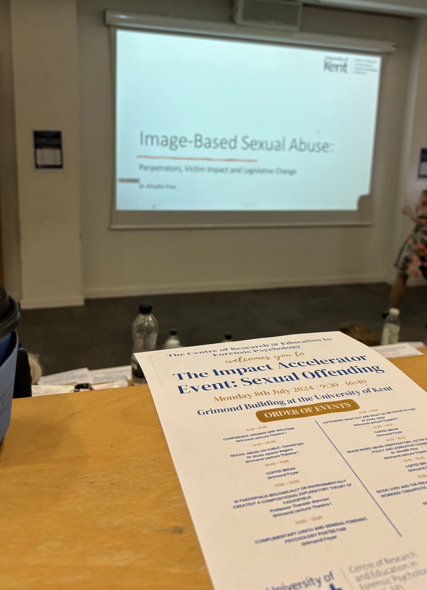 Imogen Harris (@harrisimogen1) on Twitter photo Had a fantastic day at the Impact Accelerator Event at <a href="/core_fp/">Forensic Psychology</a>! Really interesting research, theories, and service developments in the works. #Innovation #Research #forensicpsychology Had a fantastic day at the Impact Accelerator Event at <a href="/core_fp/">Forensic Psychology</a>! Really interesting research, theories, and service developments in the works. #Innovation #Research #forensicpsychology