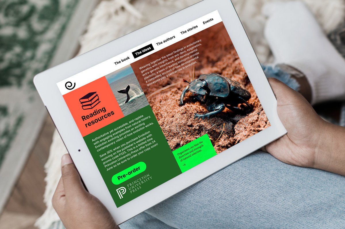 A joy working with Prof Kevin Lala &amp; co-authors to design an identity, website (now live!), animations and more to help communicate their important new study of #evolutionarybiology <a href="/EvoEvolving/">Evolution Evolving</a>

design-science.org.uk/projects/evolu…