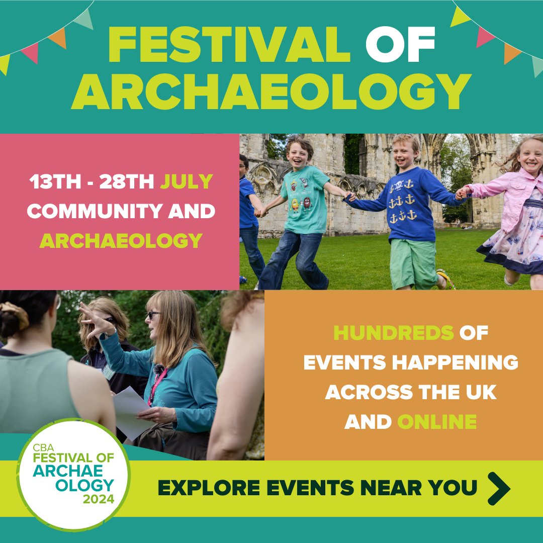 ArchaeologyUK (@archaeologyuk) on Twitter photo Less than a week until the Festival of Archaeology 2024, with plenty of exciting events coming!
#AskAnArchaeologist👉 bit.ly/4bqQLAA
Theme Day 👉bit.ly/3VNOgCw
This is Archaeology 👉 bit.ly/4eNNfDr
Photo Comp 👉 bit.ly/3Lh6Qy6
And even more! Less than a week until the Festival of Archaeology 2024, with plenty of exciting events coming!
#AskAnArchaeologist👉 bit.ly/4bqQLAA
Theme Day 👉bit.ly/3VNOgCw
This is Archaeology 👉 bit.ly/4eNNfDr
Photo Comp 👉 bit.ly/3Lh6Qy6
And even more!