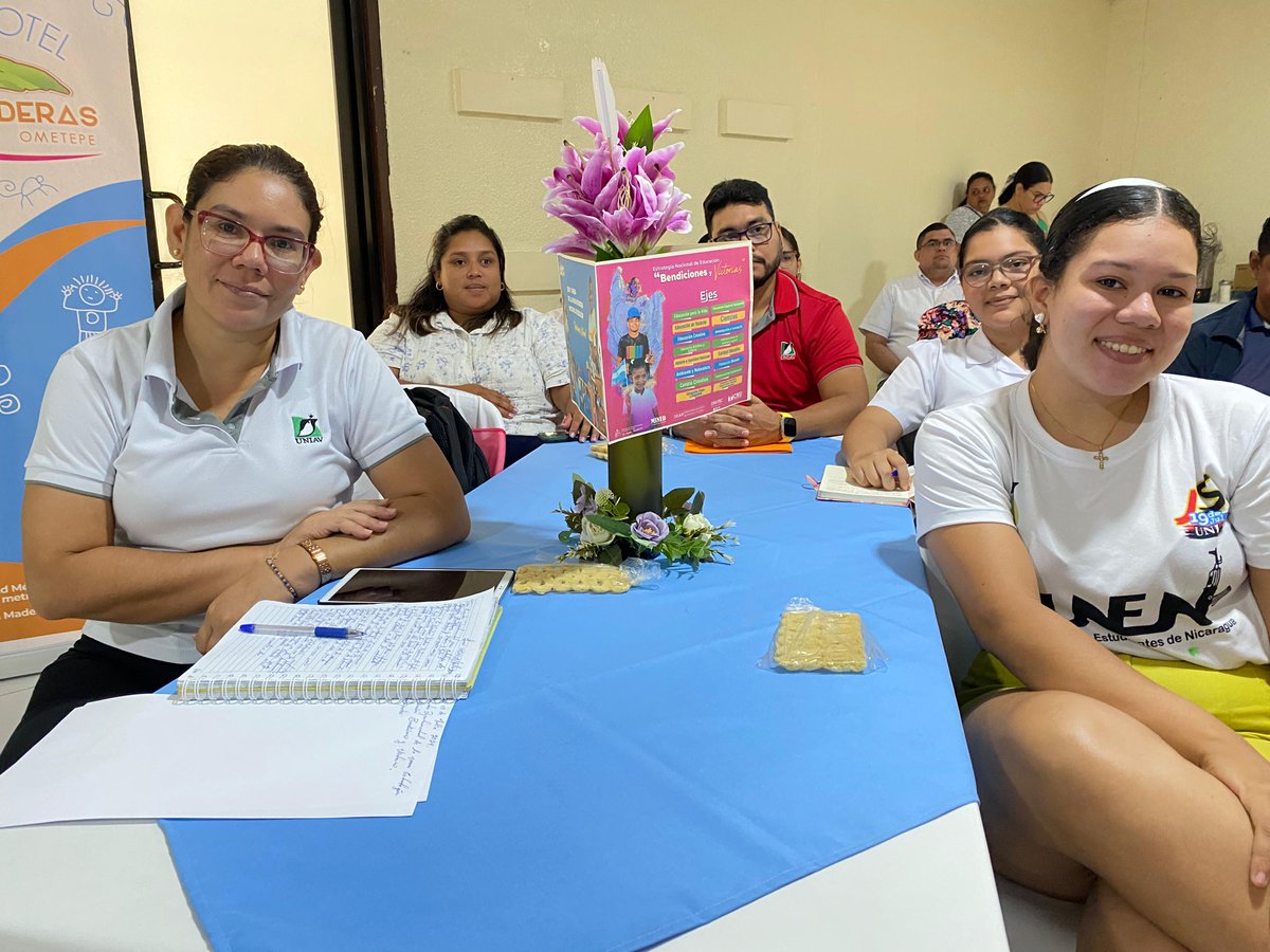 #Rivas | Protagonistas de los subsistemas educativos del MINED, INATEC y CNU participan en consultas departamentales sobre la Estrategia Nacional de Educación “Bendiciones y Victorias”.