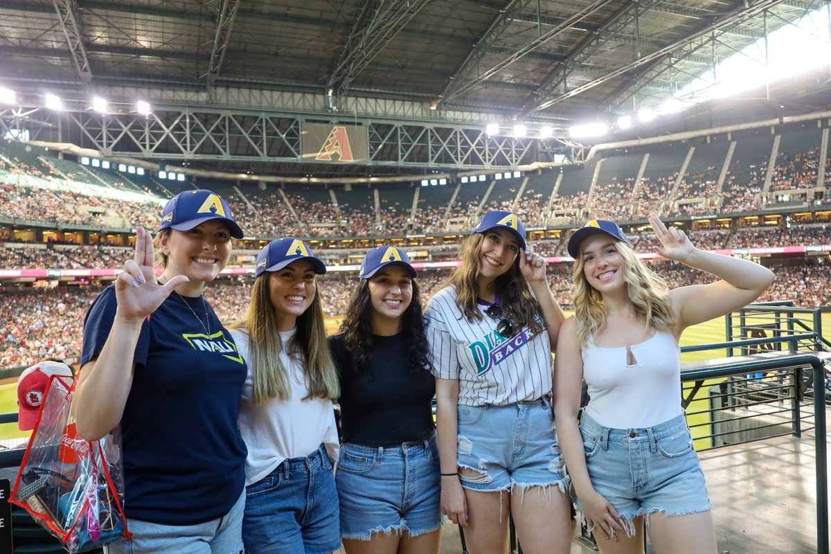 AZ Jacks ➡️⚾️ Get ready for <a href="/NAU/">NAU</a> Day at the <a href="/Dbacks/">Arizona Diamondbacks</a> on 8/11! Join fellow Lumberjacks and turn Chase Field #TrueBlue. 

Tickets include an exclusive co-branded cap! Get yours now: dbacks.com/NAU