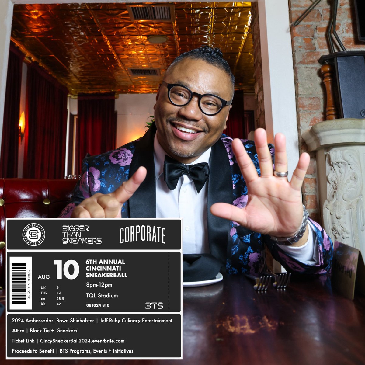 Limited private VIP tables remain for the 6th annual <a href="/CinSneakerBall/">Cincinnati SneakerBall</a> 🥂 • Grab yours for the ultimate experience ✨ Select quantities of VIP &amp; GA tickets are also available. 

eventbrite.com/e/6th-annual-c…

📸: Briana Davis