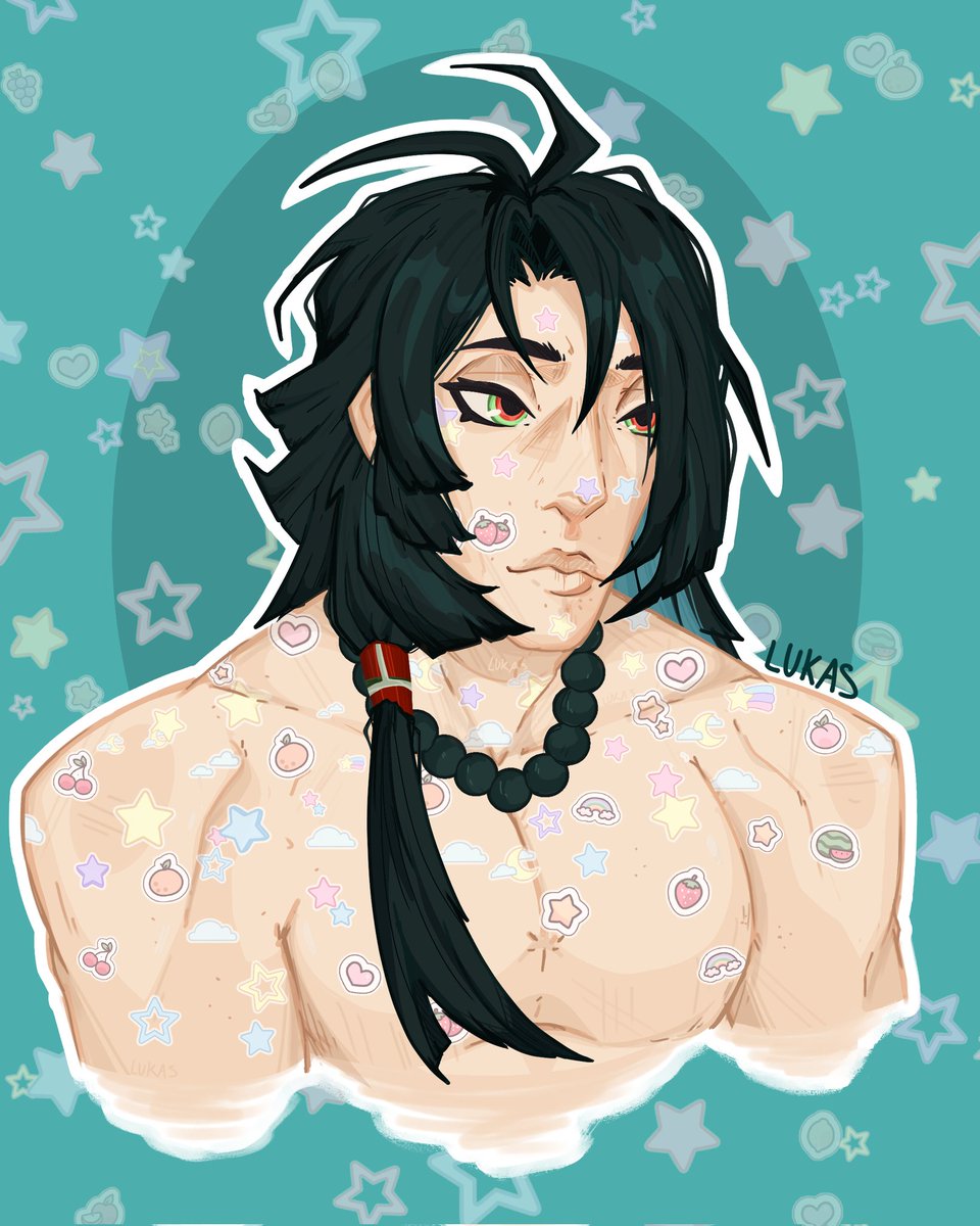 ArachnidSin's tweet photo. HAD to draw pretty boy Feng Xun from @dislyte  in my style!!🐉🐲
#fanart
#art #Dislyte https://t.co/k1RPyoHUQw