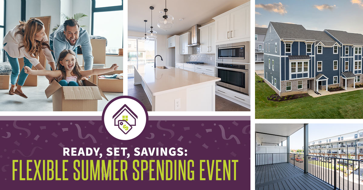 With our Flexible Summer Savings Event, you can receive up to $22,500 in flexible spending that can be used toward new home options or upgrades, closing costs, or appliances when you purchase by Aug. 31, 2024.

Learn about each community’s savings: stylecrafthomes.com/communities