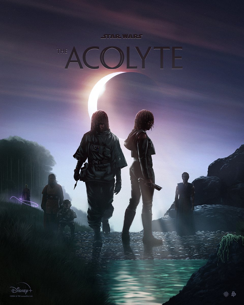 Art inspired by episode 6 of #TheAcolyte has arrived. 

Artwork by @MarkoManev.The Acolyte, a Star Wars Original series, is streaming Tuesdays on <a href="/DisneyPlus/">Disney+</a>.