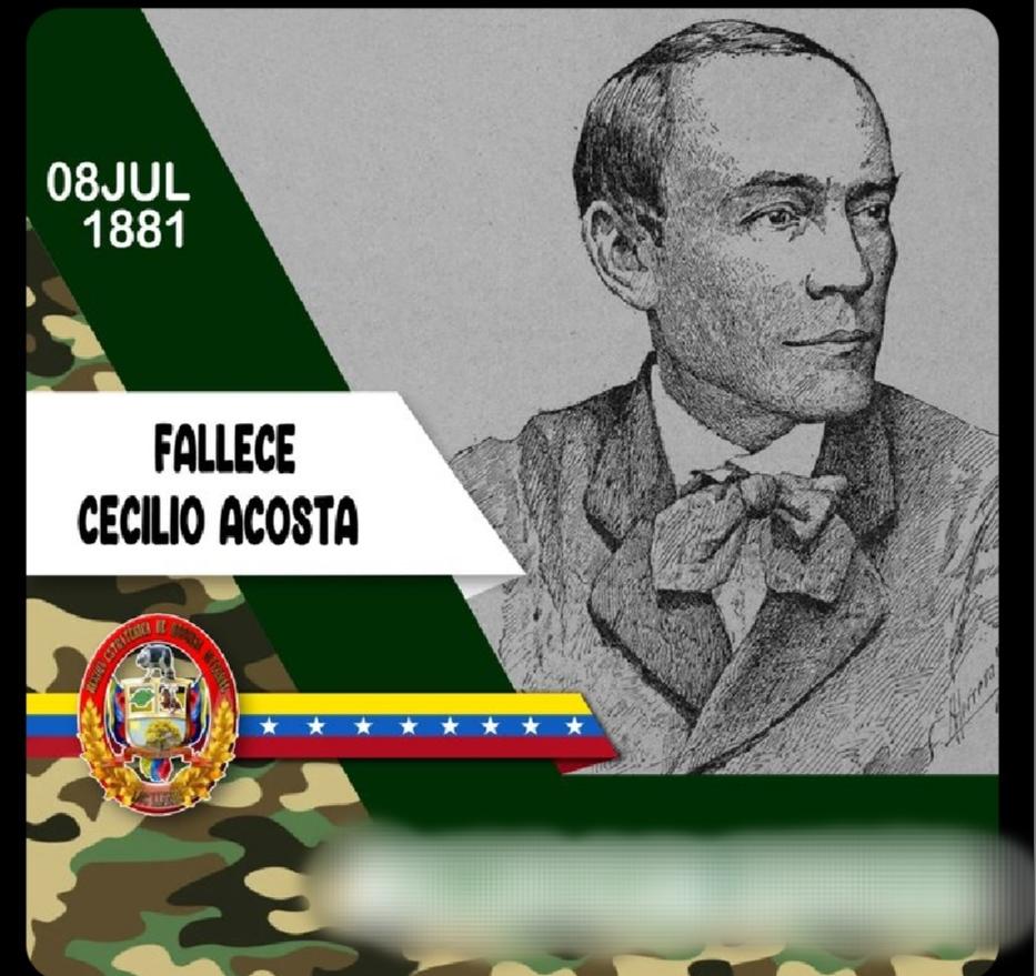 FinancierasB's tweet photo. #08Julio Hace 143 Años,  Fallece Cecilio Acosta, Gran Venezolano, Escritor, Periodista, Abogado, Matematico, Filosofo y Humanista del Siglo XIX 

considerado una de las mas prominentes figuras culturales y educativas del Pais. https://t.co/Wf5xuVWkWX