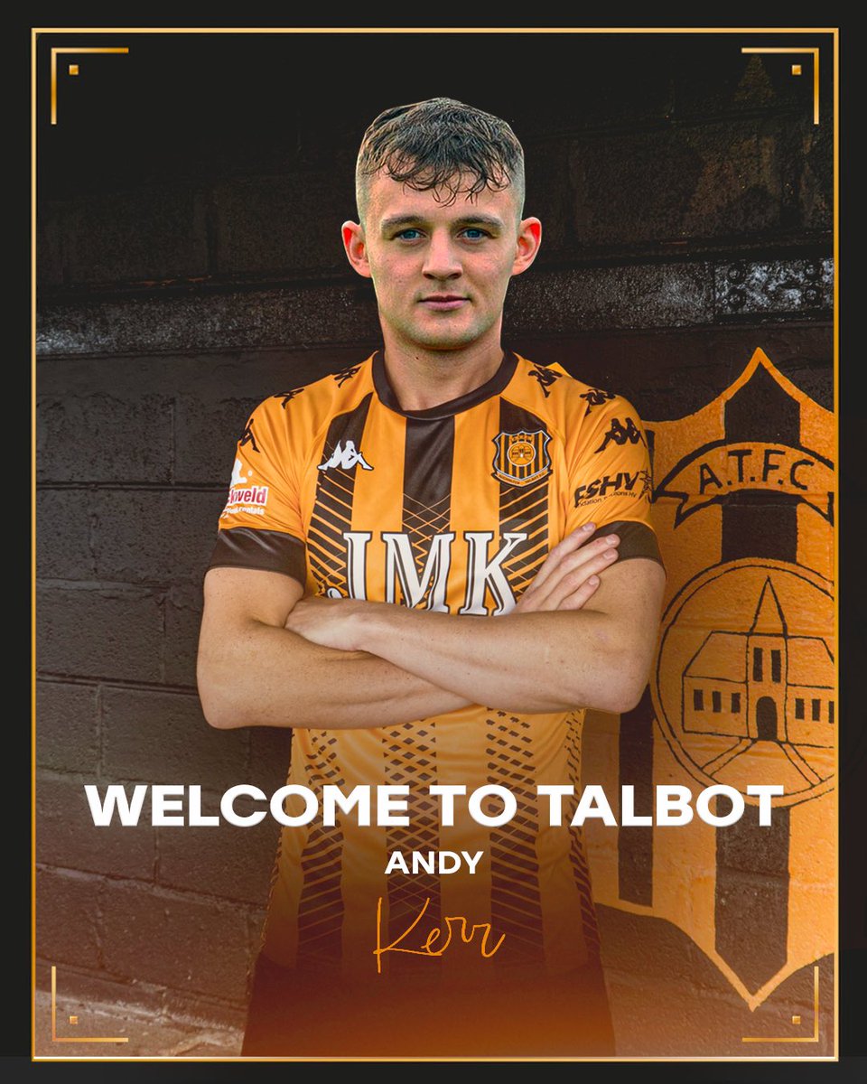 atfc1909's tweet image. We are delighted to announce the signing of Andy Kerr from Whitletts Victoria!

The 23 year old defender joins up with the squad and becomes our fifth summer signing.

Welcome Andy!🧡🖤

#eppp