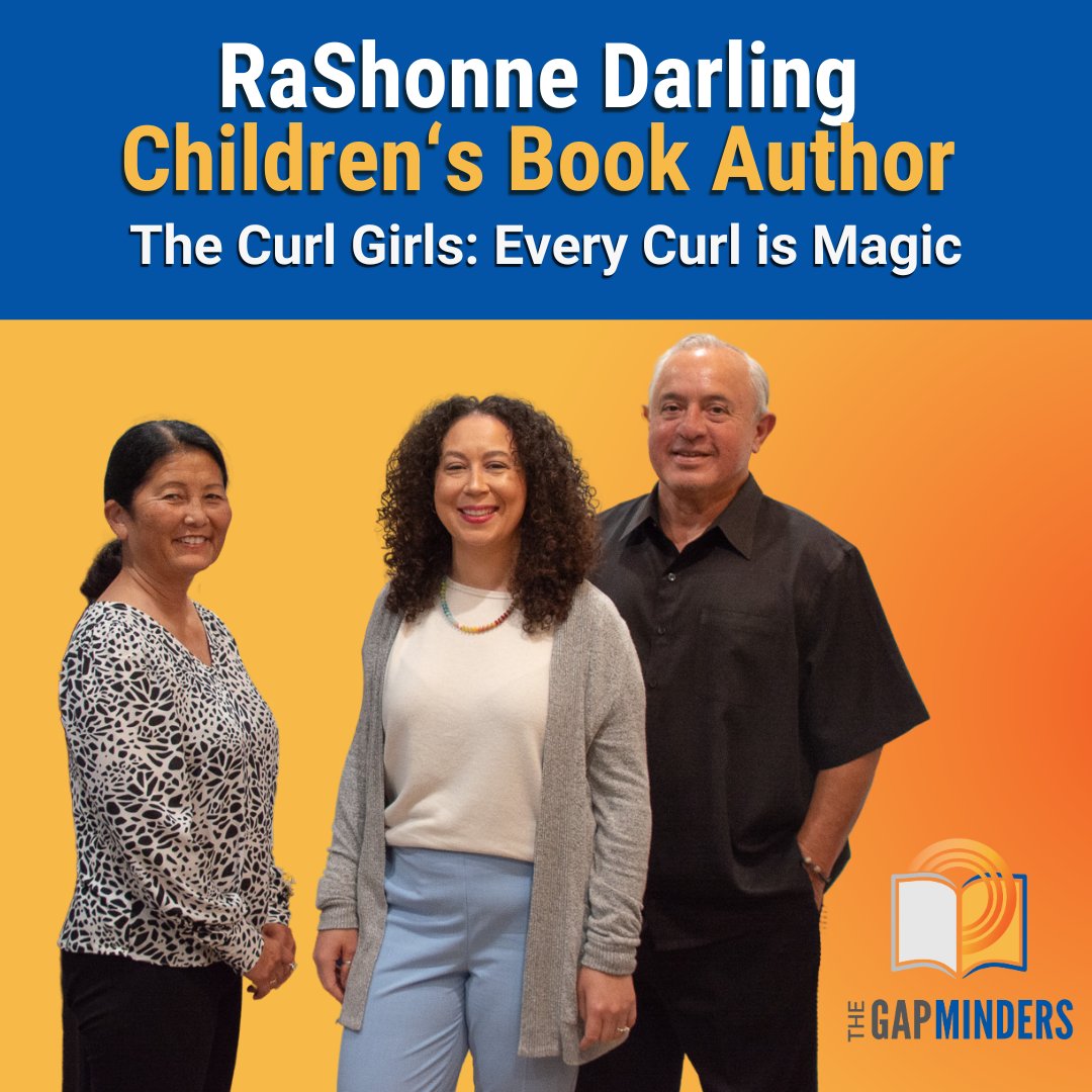 🎙️ Exciting news! Join us Tuesday, July 9th for our podcast episode featuring RaShonne Darling. RaShonne recently published her first children's book, “The Curl Girls: Every Curl is Magic,” inspired by her daughter's desire to embrace her natural curls.