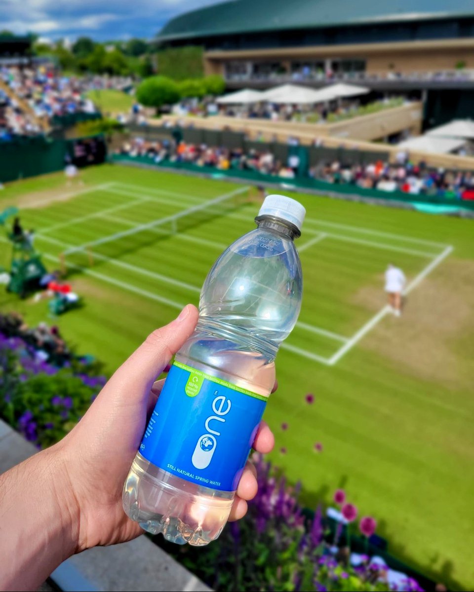 Shhh… Don't tell Evian, we’ve got someOne on the inside 😉

#OneWater #wimbledon2024 #wimbledon