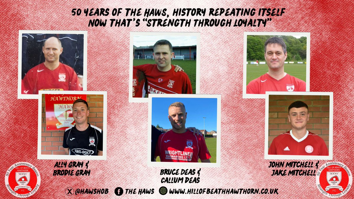 50 years of the HAWS, history repeating itself.
Now that’s "𝙎𝙩𝙧𝙚𝙣𝙜𝙩𝙝 𝙏𝙝𝙧𝙤𝙪𝙜𝙝 𝙇𝙤𝙮𝙖𝙡𝙩𝙮". 🔴⚪️🔴