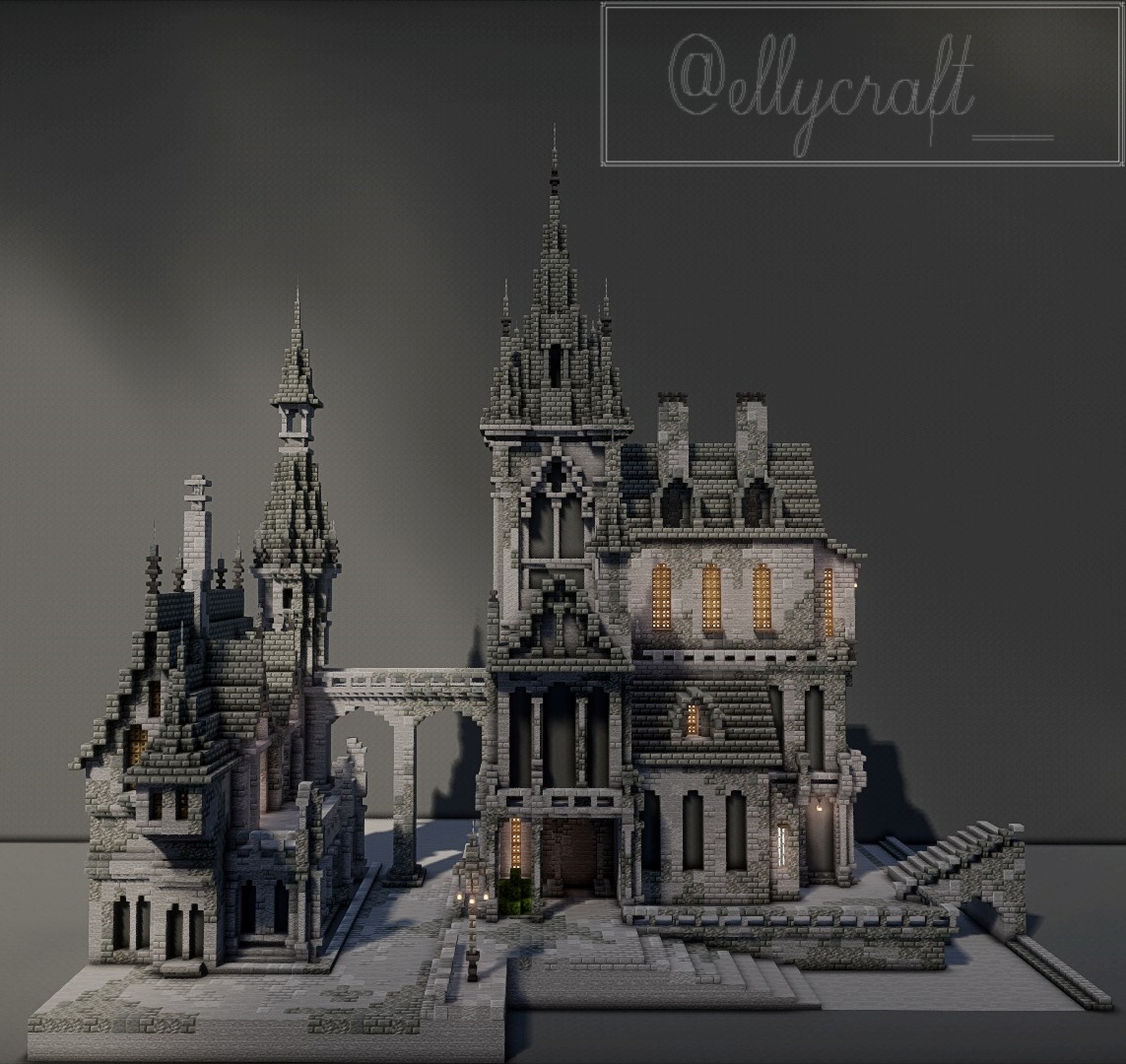 凝灰岩建築①＋②
こうしてできたものをくっつけていって街を作る予定
#Minecraft