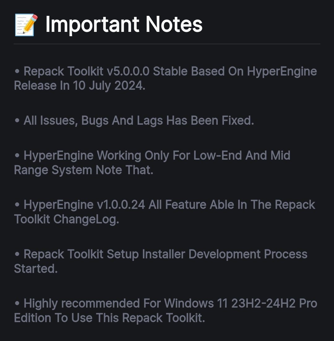 RaptorRepack's tweet image. Offline Game Repack Toolkit v5.0.0.0 Release In 10th July 2024.
#RaptorRepack #RepackToolkit