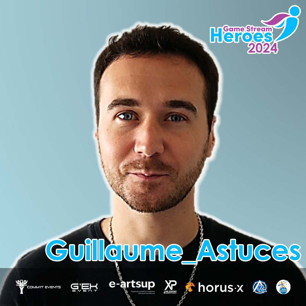 mimsheroes's tweet image. Guillaume, passionné de Gaming depuis son plus jeune âge, vient vous partager sa passion du speedrun et du jeu vidéo, et surtout, celle du rétrogaming ! Retrouvez-le sur sa chaîne Twitch « Guillaume_Astuce » où il essayera de vous divertir un maximum pour ce GSH !