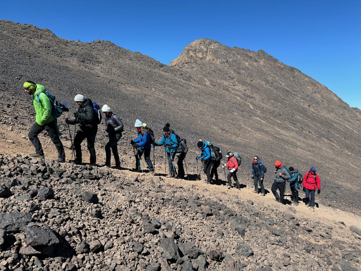 Fundraisers conquer Mt Toubkal to support the <a href="/OSCAR_fdn/">OSCAR Foundation</a> girls &amp; boys in India. Maya, Lisa &amp; Julia share their experience, digging deep, teamwork and never giving up. Are you ready to sign up for the Sahara Desert Challenge? Read more: oscar-international.org/fundraisers-co… #charity #Saharatrek
