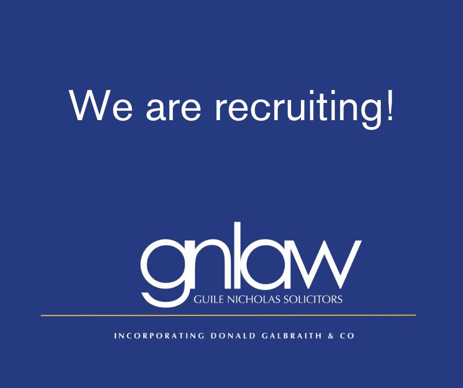 We are recruiting! 

Are you looking to progress your career as a Paralegal or do you know someone in your network who might be looking for a new opportunity? 

Paralegal - Court of Protection - Finchley - Indeed.com
linkedin.com/jobs/view/3965…