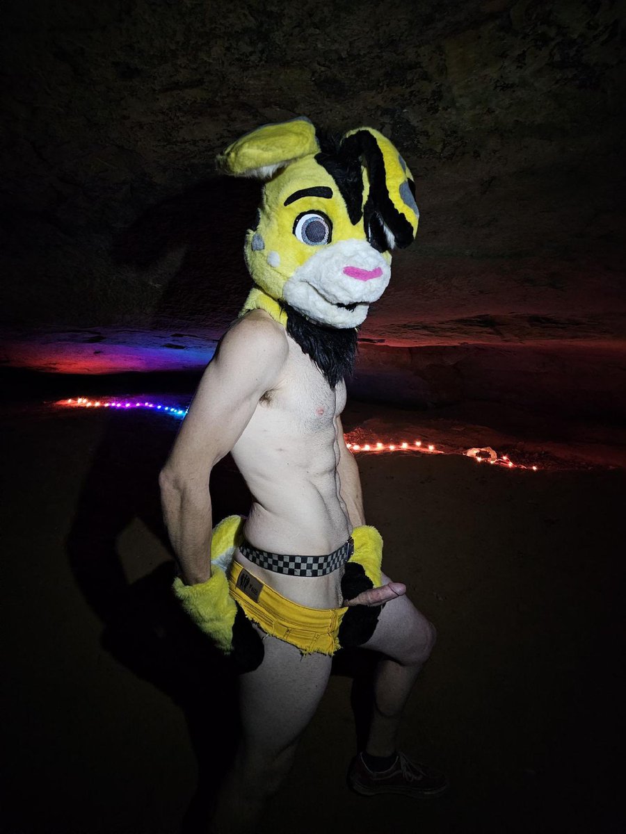 I may not have been at the Saturday night dances at AC but I was having a little rave in the cave of my own X3