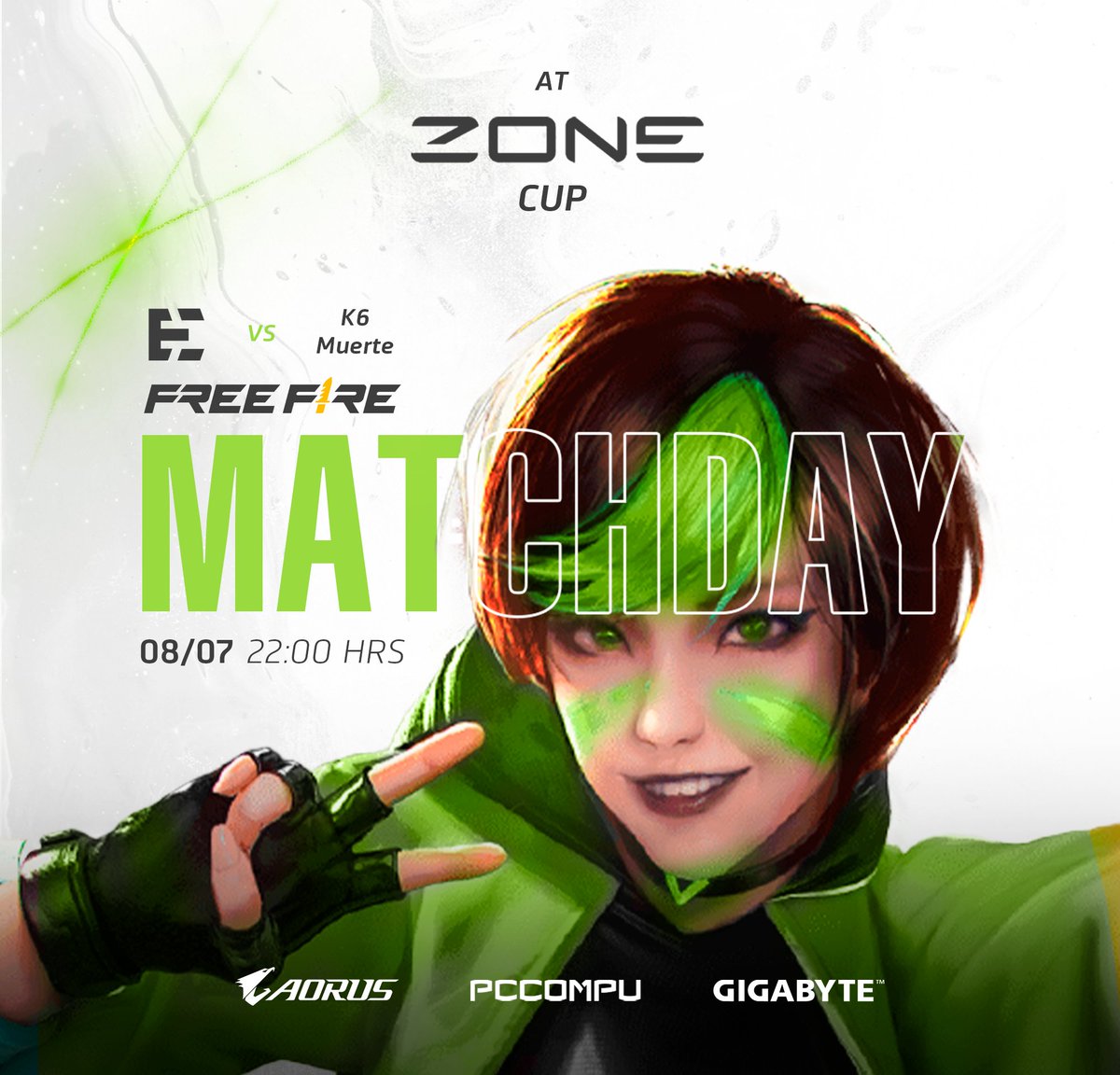 TeamEvermeet's tweet photo. #ETFF l Matchday

El día de hoy vamos en busca del BOOYAH en #FREEFIRE 😎

⏰22:00 hs
🏆#ZoneCup
🆚#K6Muerte
📺https://t.co/alSLahjGnJ

#MeetTheTeam #ZoneCup https://t.co/CMkdVAD1XZ