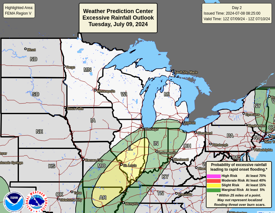 National Weather Service tweet media