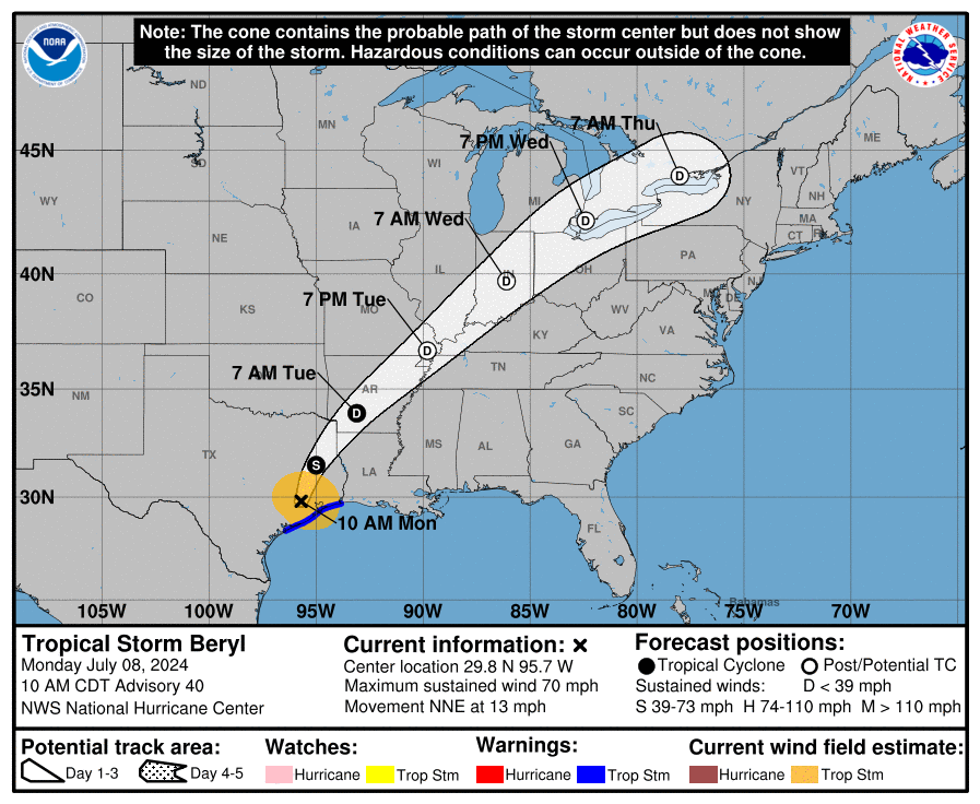 National Weather Service tweet media