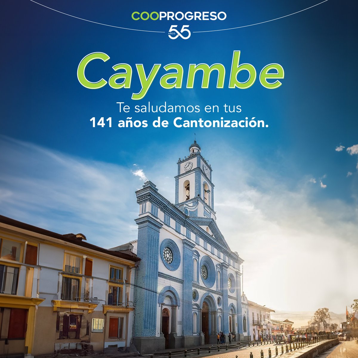 cooprogreso_ec's tweet image. ¡Cooprogreso 💚 saluda a Cayambe en sus fiestas 🎊! cada celebración es una muestra del espíritu y la historia que nos une, desde las danzas tradicionales hasta los deliciosos bizcochos, así es #ElProgresoQueQueremos 🎉🗻

#Cayambe #Cooprogreso #ComoTú