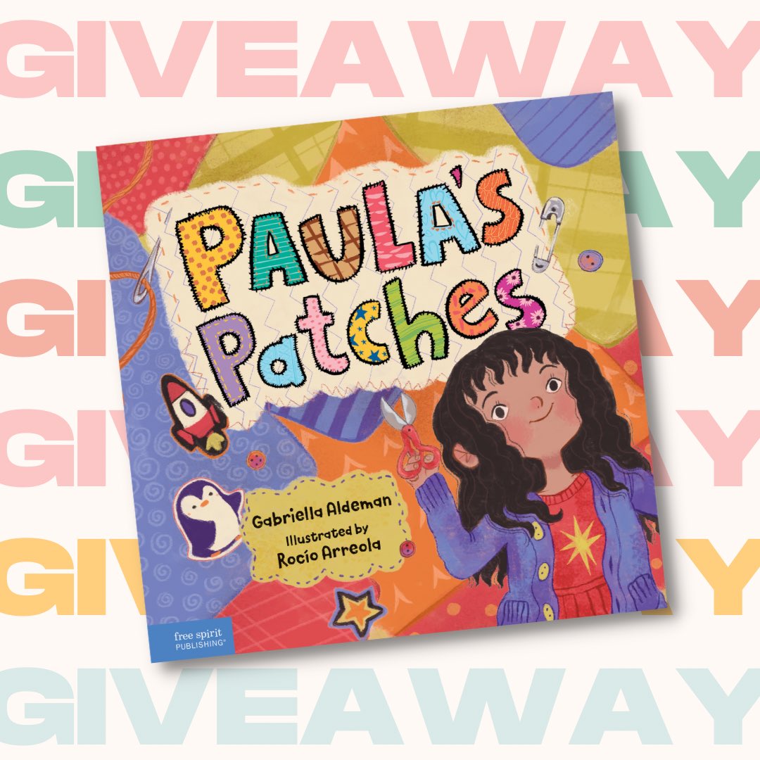 Gabriella Aldeman (@write_between) on Twitter photo Someone’s turning 1 🥳
To celebrate Paula’s Patches birthday, I’ll be giving away 2 copies of the book. 
To enter, please 
✨like, 
✨comment, 
✨RT/QT.
Two winners (US only) will be picked at random on Thursday 7/11 (Paula’s Patches actual birthday!)
#Giveaway #giveawayalert Someone’s turning 1 🥳
To celebrate Paula’s Patches birthday, I’ll be giving away 2 copies of the book. 
To enter, please 
✨like, 
✨comment, 
✨RT/QT.
Two winners (US only) will be picked at random on Thursday 7/11 (Paula’s Patches actual birthday!)
#Giveaway #giveawayalert