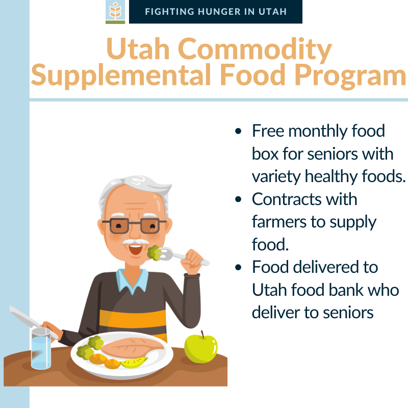 usu_hsi's tweet photo. The Utah Food Security Council is highlighting the Utah Commodity Supplemental Food Program (CSFP) this month.

To find out more visit the food security council website and look for our "Fighting Hunger in Utah" section: https://t.co/nl3nAvhk3W https://t.co/R1bj2uupDn