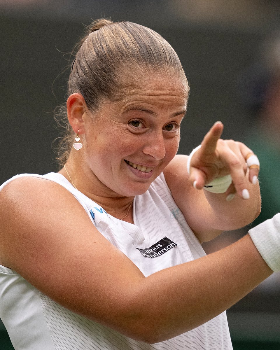 Looking at a spot in the last eight like... 

#Wimbledon | <a href="/JelenaOstapenk8/">Jelena Ostapenko</a>