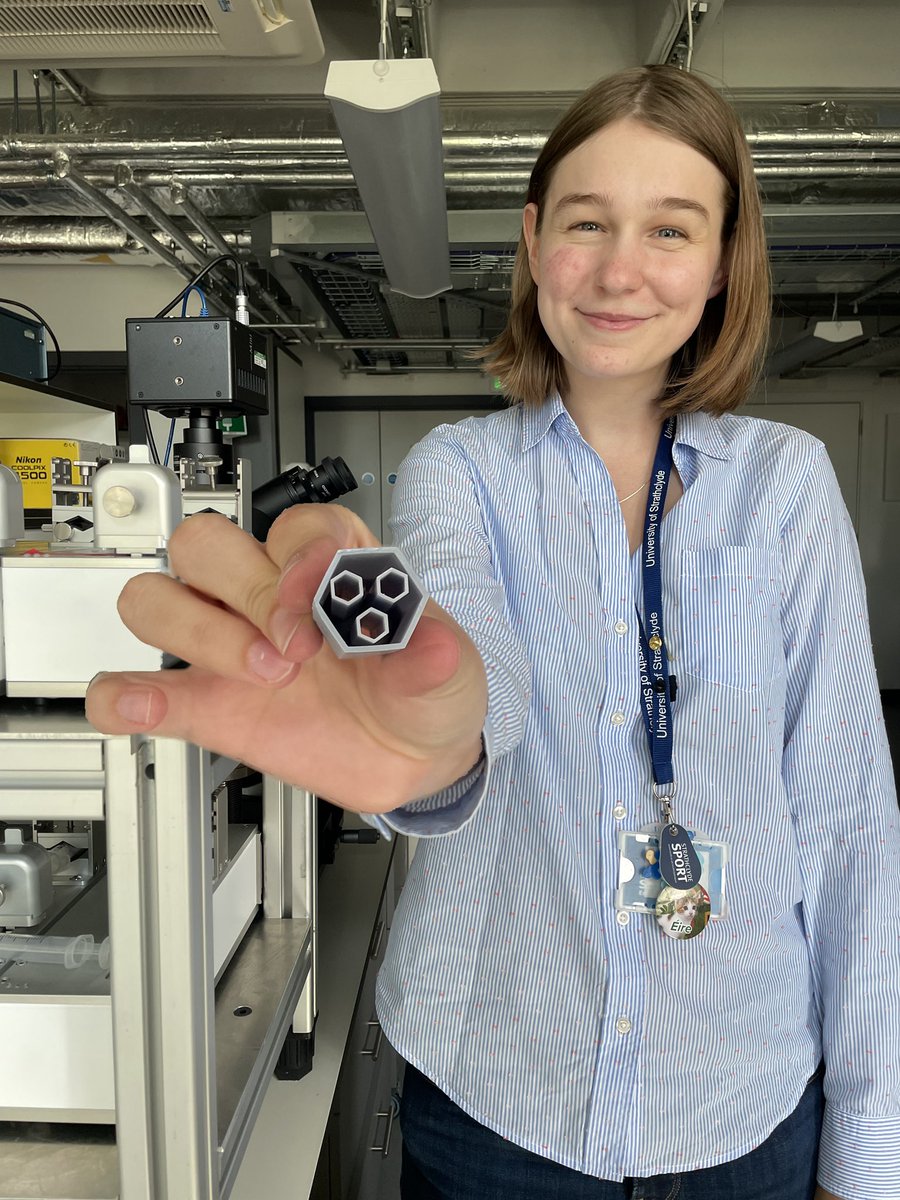 Cell^3 (@cell_cubed) on Twitter photo Ema Strakova, an artist and first-year biomedical engineering undergraduate student at <a href="/StrathBiomedEng/">Biomed Engineering</a>, joined us for her summer placement to design, 3D print, and test her own microfluidic devices. 🤓 Ema Strakova, an artist and first-year biomedical engineering undergraduate student at <a href="/StrathBiomedEng/">Biomed Engineering</a>, joined us for her summer placement to design, 3D print, and test her own microfluidic devices. 🤓
