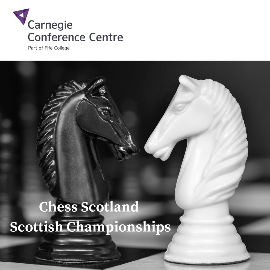 🄶🄰🄼🄴 🄾🄽
This week we are delighted to be hosting the Chess Scotland Scottish Championships.
Good luck to all the competitors!

CHECK out their website for more information:

♟️ bit.ly/3RXYdwn