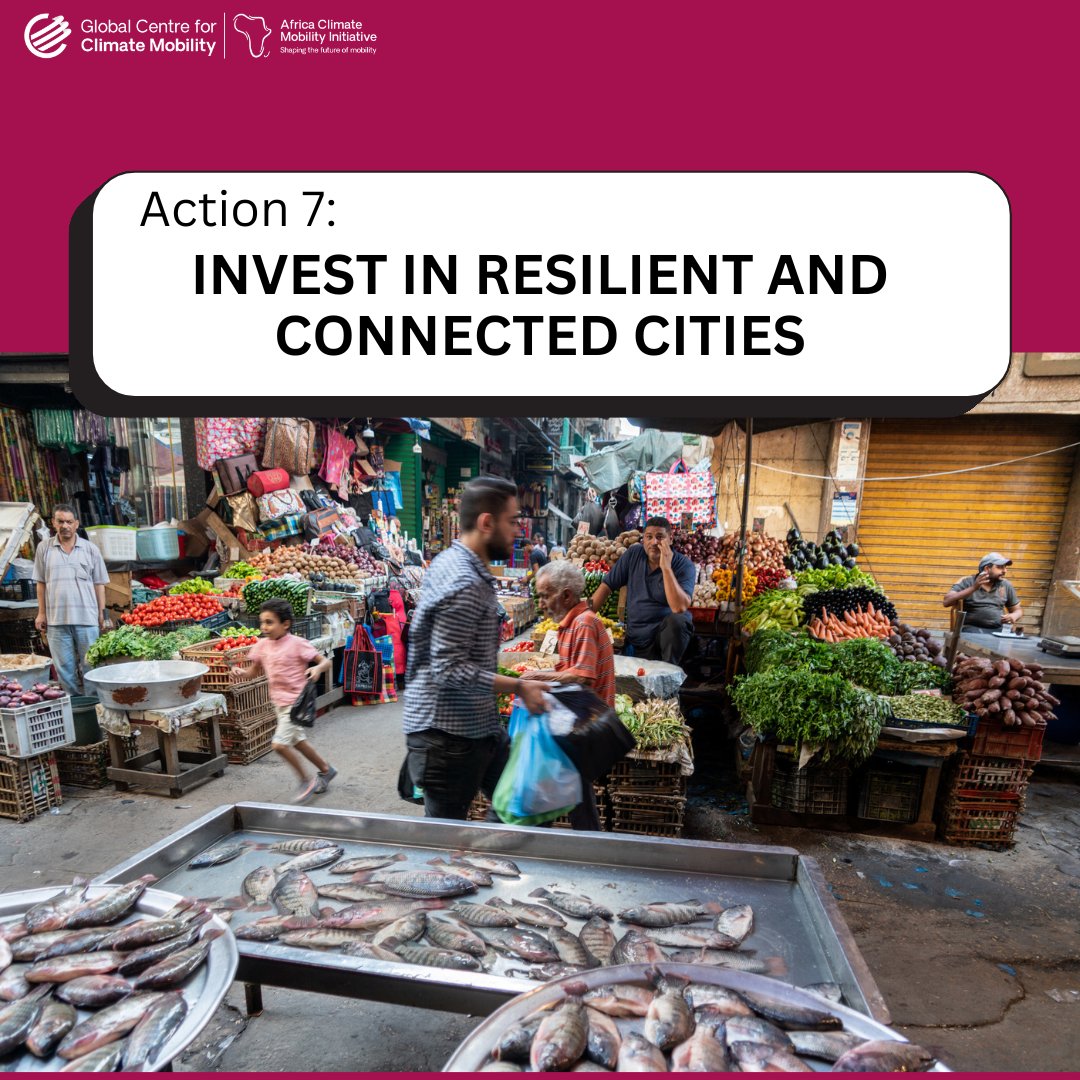 ACMI_Africa's tweet photo. There are 8 actions African leaders and international partners can take by 2030 that place people at the centre of climate action.

Action #7: Invest in resilient and connected cities

To learn more, explore our African Shifts report: https://t.co/m3cNsKG6Dy https://t.co/6iAznkQwes