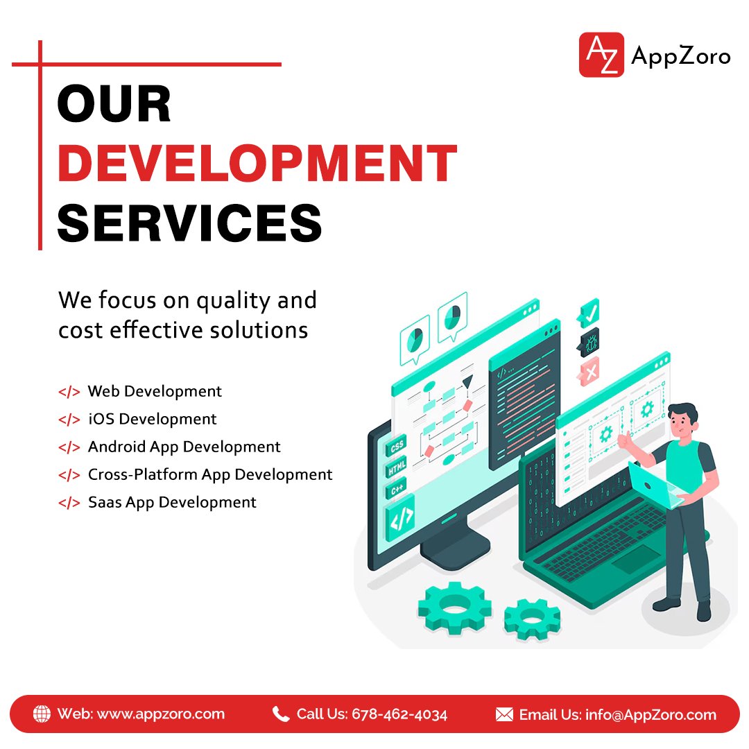 AppZoroT's tweet image. Enhance your digital presence with Appzoro&apos;s comprehensive development services! From dynamic web solutions to cutting-edge iOS and Android apps, we specialize in providing seamless experiences across platforms. 

#appzoro #DevelopmentServices #TechSolutions #AppDevelopment