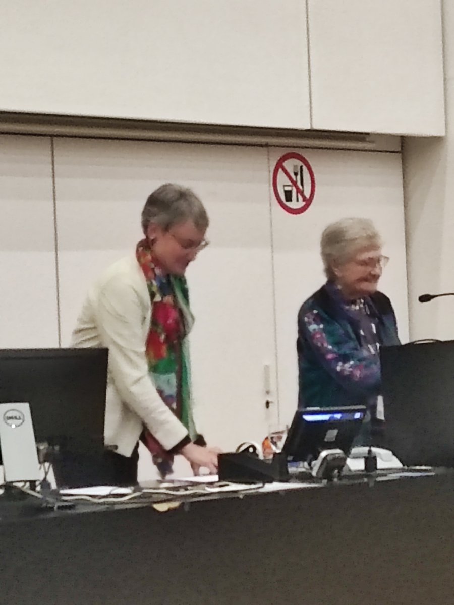Awards are a wonderful thing! We are moved to hear <a href="/kathrinzippel/">Kathrin Zippel</a> present the ECPR Life Achievement award to Prof Myra Marx Ferrer. We are very proud of all her achievements and grateful of all the contributions she has made to @ecprgender. Thank you Myra!