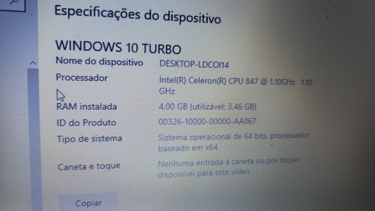 BronyGamer_'s tweet photo. #SETUPLOCKGAMER #FRITANDOSETUPS
meu setup que não roda nrm lol, só minecraft 1.8

processador intel celeron 847 1.10GHZ 2 núcleos
4GB ram ddr3
HD 320GB wd
placa de video hd intel graphics
teclado br
mouse gamer gamdias zeus m2, que ganhei num sorteio do yt https://t.co/U39RmTWZ6x