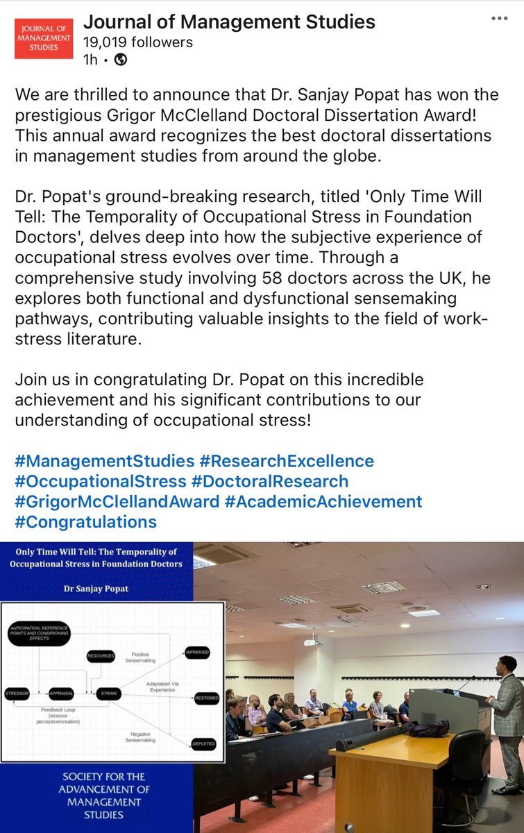 Dr Sanjay Popat tweet media