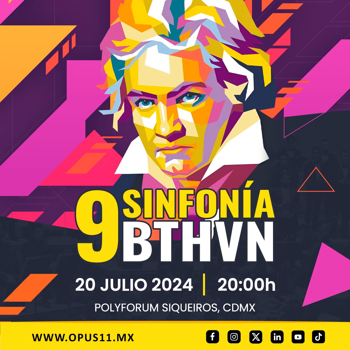 Una 𝟵 𝗦𝗜𝗡𝗙𝗢𝗡𝗜́𝗔 𝗗𝗘 𝗕𝗘𝗘𝗧𝗛𝗢𝗩𝗘𝗡 más en mi carrera como tenor solista.

Gracias Mtro. Mario Monroy y <a href="/camerataopus11/">Camerata Opus 11™</a> por la invitación.

🎟️ Boletos en 👇🏼
9bthvn2.boletia.com

#tenor #beethoven #9thsymphony #ópera #oratorio #Sinfónico #coral <a href="/ConservatorioMX/">CONSERVATORIO MX</a>