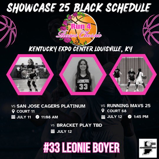 Leonie Boyer (@leonieboyer9) on Twitter photo Excited to be back on the court this week with my <a href="/ShowcaseMediaCo/">Indiana Showcase Girls Basketball</a> team! Excited to be back on the court this week with my <a href="/ShowcaseMediaCo/">Indiana Showcase Girls Basketball</a> team!