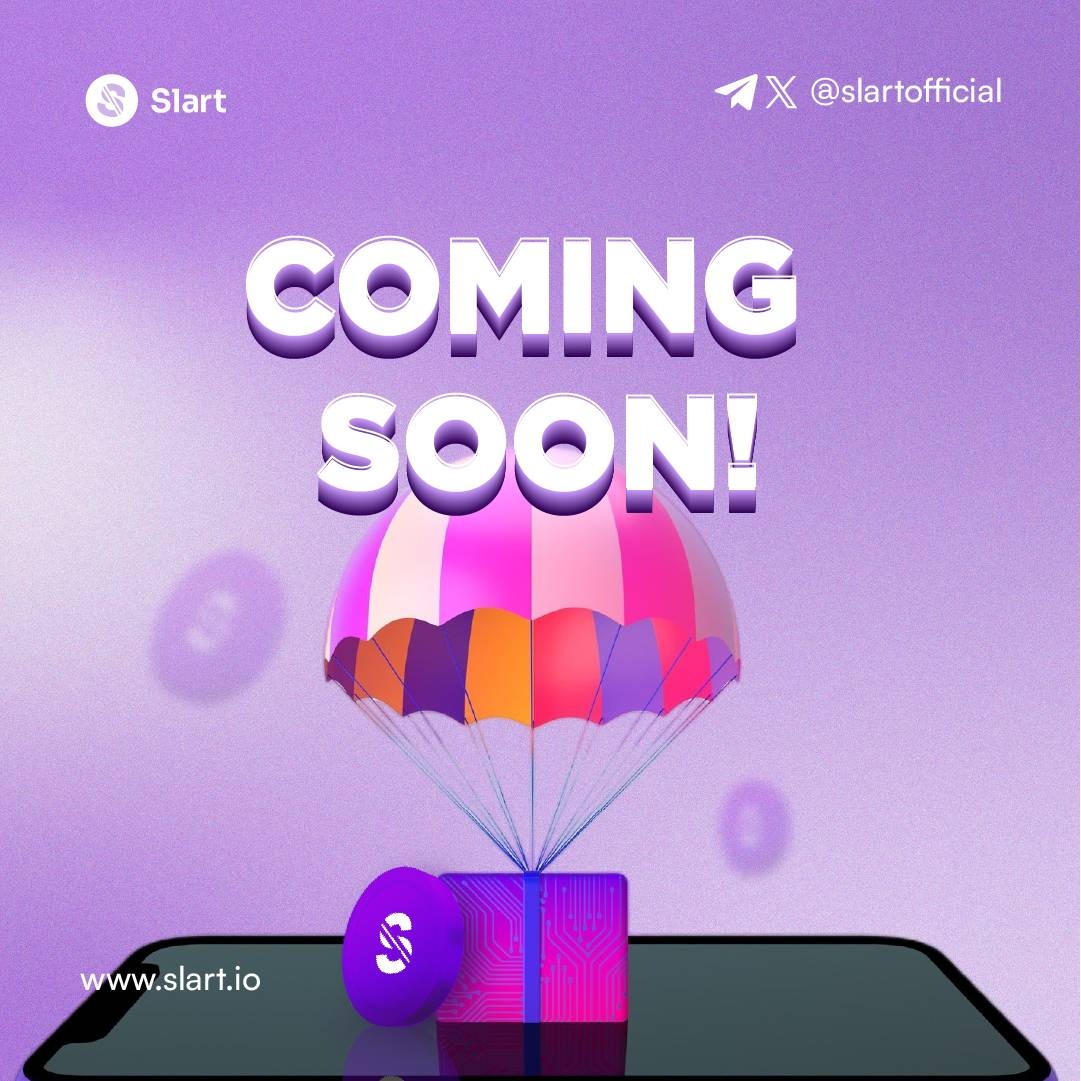 Slartofficial's tweet photo. 🚀 Exciting News! The SLART presale is launching in just 5 hours! 🌟

Get ready to secure your place in the SLART community! This is a unique opportunity to be among the first to invest in our cutting-edge, blockchain-powered platform. Early supporters will enjoy exclusive bonuses and benefits, setting you up for success from day one.

Why join the SLART presale?

1. Exclusive Bonuses: Early adopters will receive special bonuses that won't be available later.
2. Be Part of Innovation: Join us at the forefront of the SLART universe, contributing to and benefiting from our innovative approach to blockchain technology.
3. Community Support: Engage with like-minded investors and be part of a supportive, forward-thinking community.
4. Secure Investments: Our platform ensures that your investments are protected with top-notch security measures.

Don't miss out on this golden opportunity to be part of something big right from the start. Stay tuned for more details and prepare to join us on this incredible journey!

🔗 Learn more: https://t.co/TdUv6BJxbr  
📣 Join our Telegram: https://t.co/x4ntdScq0o  
🐦 Follow us on Twitter: @SlartOfficial  
🗨 Discord : https://t.co/3N2GfNqKlj
#SLART #Presale #Crypto #EarlyAdopters #Blockchain #Investing